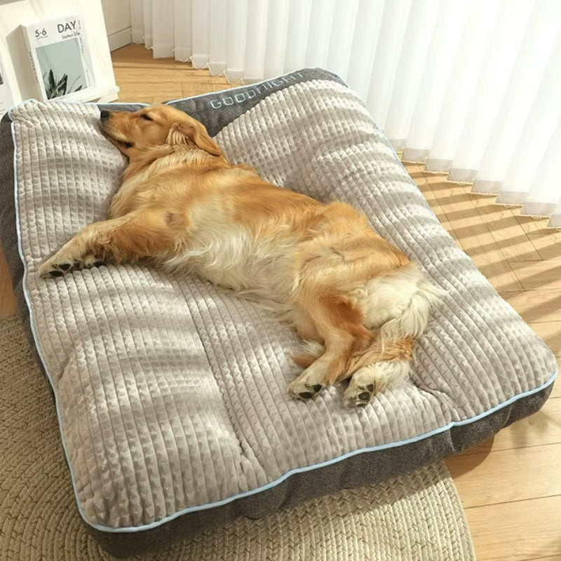 Winter Dogs Cats Bed Mat Large Dog Mat Warm Pet Nest Kennel for Small Medium Large Puppy Kitten plus Size Sleeping Mattress